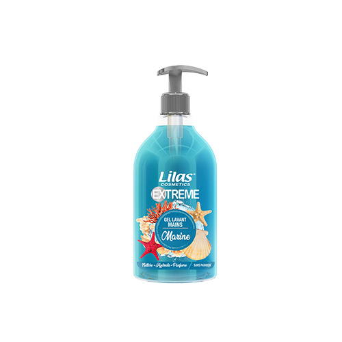 Gel lavant pour les mains extrême marine