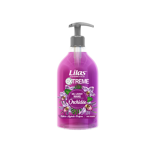 Gel lavant pour les mains extrême orchidée